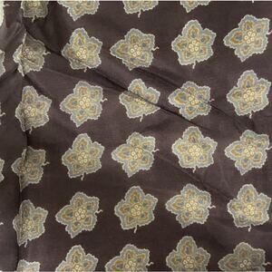 ROBERT TALBOTT Fine Silk Scarf Printed in Italy  - Purple - Semi Sheer